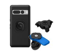 Quad Lock Motorcycle Mirror Phone Mount Kit with Vibration Dampener and Pixel 7 Pro MAG Case