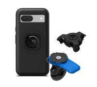 Quad Lock Motorcycle Mirror Phone Mount Kit with Vibration Dampener and Pixel 8a MAG Case