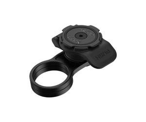 Quad Lock Mounting Bracket for Bicycle Stem Pro - Aluminium - Shock Absorbing - Stand - Silver - Bicycle Mount for Mobile Phone Case