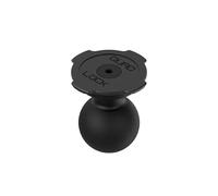 Quad Lock Top Cap Ball Head 1 Inch for Car/Truck/Camping, Compatible with RAM 1 Inch