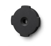 Quad Lock Wall Mount, 3D Printed Black PETG Phone Holder, Twist Lock Mount Bracket, Black Wall Cradle for Smartphone, Easy Install Space Saving