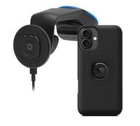 Quad Lock Windscreen/Dashboard Car Phone Holder with MAG Wireless Charging Head V2 and MAG Phone Case for iPhone 16 Plus Max