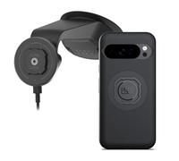 Quad Lock Windscreen/Dashboard Suction (V6) Car Phone Mount with MAG Phone Case and MAG Wireless Charging Head for Google Pixel 10 Pro XL