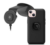 Quad Lock Windscreen/Dashboard Suction (V6) Car Phone Mount with MAG Phone Case and MAG Wireless Charging Head for iPhone 13 mini