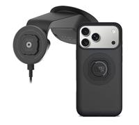 Quad Lock Windscreen/Dashboard Suction (V6) Phone Mount Car Kit with MAG Phone Case and MAG Wireless Charging Head for iPhone 18 Pro Max