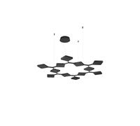 Quad Pendant Circle Black