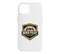 Quad Pilot FPV Drone Racing Vintage Badge Military Gift Case for iPhone 14 Plus