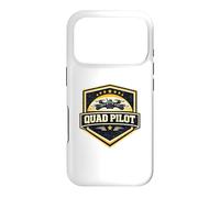 Quad Pilot FPV Drone Racing Vintage Badge Military Gift Case for iPhone 17 Pro