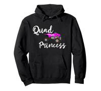 Quad Princess ATV Quad Girl Quad Biker Offroad Bike Pullover Hoodie
