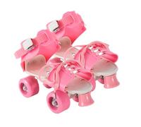 Quad Roller Skates - Quad Roller Shoes | Adjustable Roller Skates With 4 Wheels And Double Row Design, No Need To Take Off Shoes, Outdoor Recreation Retro Quad Skates For Teenagers Kids Boys
