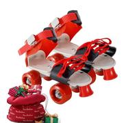 Quad Roller Skates - Quad Roller Shoes | Adjustable Roller Skates With 4 Wheels And Double Row Design, No Need To Take Off Shoes, Outdoor Recreation Retro Quad Skates For Teenagers Kids Boys