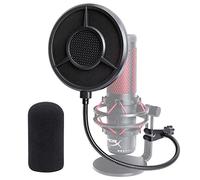 QuadCast S Pop Filter with Microphone Cover Foam - 5.5 Inch Diam 6 Layers Pop Filter for Microphone Windscreen, Pop Screen Compatible with Hyperx QuadCast S Microphone by YOUSHARES