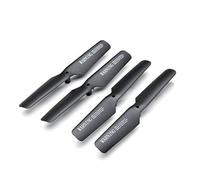 Quadcopter Propeller 4pcs Compatible with V686 H8D H12C H5C H8C Helicopter Durable Replacement 4PCS (AS Shown, One Size)