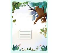 Quaderno Orso Chiotto formato maxi A4 (210 × 297 mm) quadrettatura Q 5mm con margine. Ideale per la seconda e terza ella Scuola Primaria. 80 pagine per scrittura a mano libera per bambini.