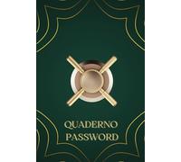 Quaderno password: Design Caveau con Rubrica Alfabetica per Organizzare gli Accessi. Include un Bonus per Password Sicure e uno per Annotare Informazioni Importanti. Ideale per Smemorati!