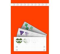 Quadernone a quadretti 1 cm: Maxi formato A4 con margine visivo: Perfetto per la scuola primaria, per supportare bambini con disgrafia per migliorare la scrittura, per il pregrafismo