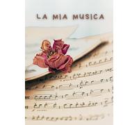 QUADERNONE DI PENTAGRAMMATO LA MIA MUSICA: 160 PAGINE per scrivere le tue note in modo semplice e ordinato. Regalo, Musicisti, Studenti, Compositori