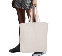 Quadra Canvas Classic Shopper Bag - 19 Litres in Natural Quadra Natural