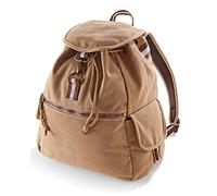 Quadra canvas rucksack backpack Sahara