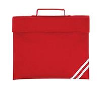 Quadra Classic Book Bag - 5 Litres (Pack of 2) (One Size) (Classic Red)