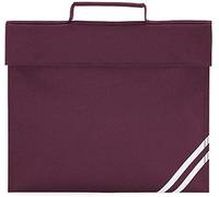 Quadra classic book bag in burgundy