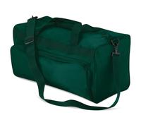 Quadra Duffle Holdall Travel Bag (34 Litres) Pack of 2 in Bottle Green Quadra Bottle Green One Size