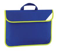 Quadra Enhanced-Vis Book Bag - 4 Litres in Royal Quadra Royal One Size