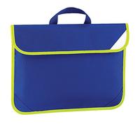 Quadra Enhanced-Viz Book Bag - 4 Litres (One Size) (Bright Royal)