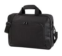 Quadra Men's Executive Digital Office Bag (17inch Laptop Compatible) in Black Quadra Black