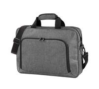 Quadra Executive Shoulder Bag in Grey Quadra Grey