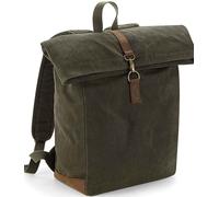 Quadra Heritage Waxed Canvas Backpack QD655
