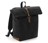 Quadra Heritage Waxed Canvas Backpack QD655