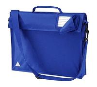 Quadra Junior Book Bag with Strap in Bright Royal