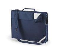 Quadra junior book bag with strap in navy