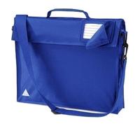 Quadra Junior Book Bag With Strap (One Size) (Bright Royal)