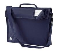 Quadra Junior Book Bag With Strap (One Size) (French Navy)