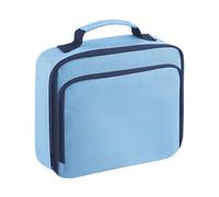 Quadra Lunch Plain Cooler Bag Sky Blue (One Size)