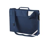 Quadra Men's Adjustable Strap Book Bag in Navy Quadra Navy
