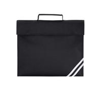 Quadra Men's Classic Book Bag in Black Quadra Black