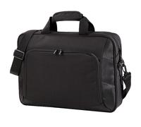 Quadra Men's Executive Digital Office Bag (17inch Laptop Compatible) in Black Quadra Black