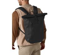 Quadra Men's Lite Roll Top Waterproof Backpack in Black Quadra Black