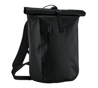 Quadra Men's Lite Roll Top Waterproof Backpack in Black Quadra Black