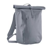 Quadra Men's Lite Roll Top Waterproof Backpack in Pale Grey Quadra Pale Grey