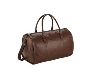 Quadra Men's Nuhide Duffle Bag in Tan Quadra Tan One Size