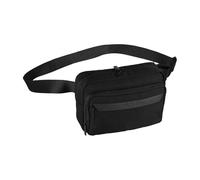 Quadra Men's Polyester Crossbody Bag in Black Quadra Black One Size