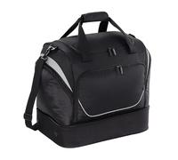Quadra Men's Pro Team Hardbase Holdall in Black Quadra Black