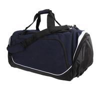 Quadra Men's Pro Team Jumbo Kit Bag Holdall (115 Litres) in Navy Quadra Navy One Size