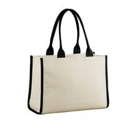 Quadra Men's Puerto Tote Bag in Natural | Size: Large Quadra Natural L