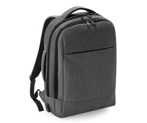 Quadra Men's Q-tech Charge Convertible Backpack in Dark Grey Quadra Dark Grey