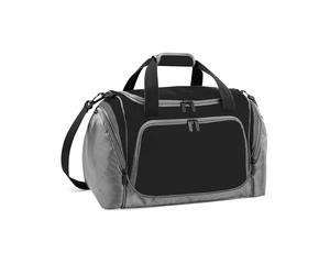 Quadra Men's Quarda Pro Team Locker Duffle Bag (30 Litres) in Black Quadra Black One Size